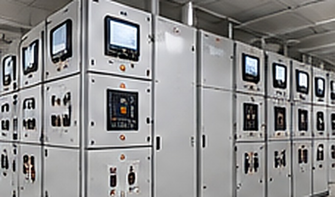 Low-tension electrical distribution panel and control equipment